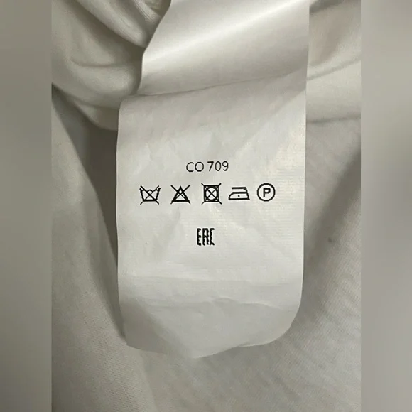 Edward Achour Paris Bow Sailor Style White High-Low Blouse Size 38 (Medium) - Picture 8 of 8